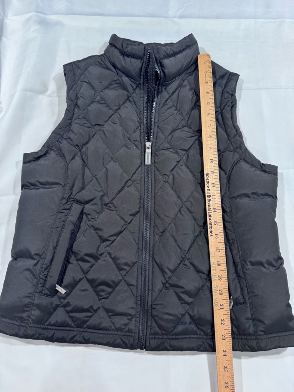 Black Quilted Puffer Vest - Women's Lightweight Layering